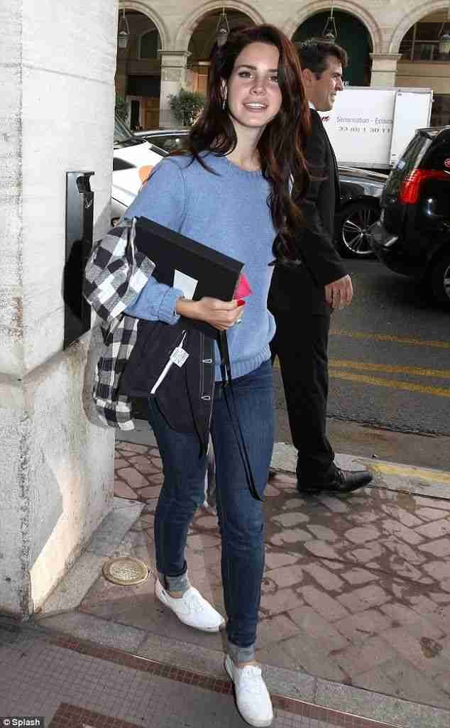 Not so racy anymore! Lana Del Rey goes casual after